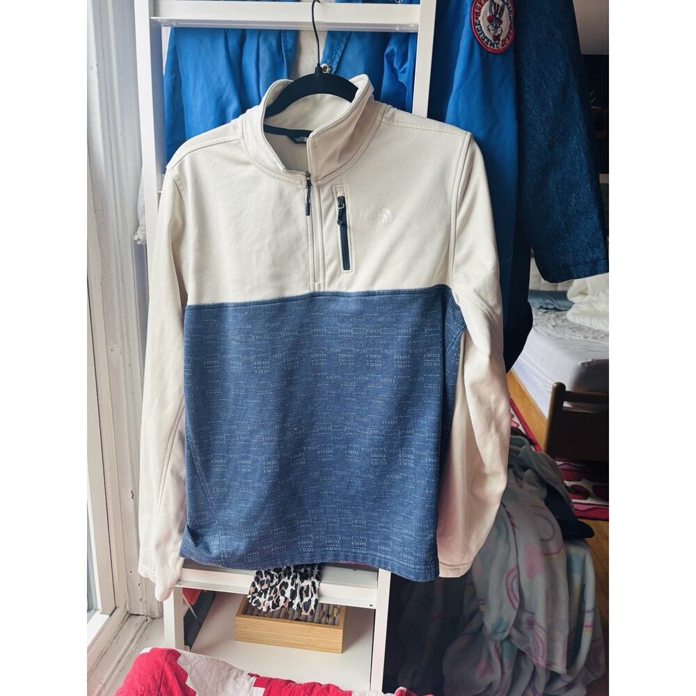 The North Face Jacket Cinder 1/4 Zip Coat Lightweight‎ Pullover Colorblock S Men